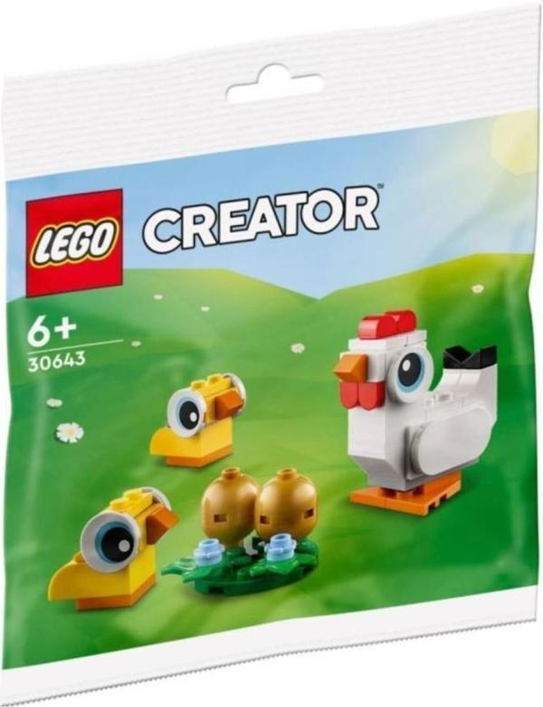 LEGO Creator 30643 Easter Chickens +6 Yaş (61 Parça) - Image 1