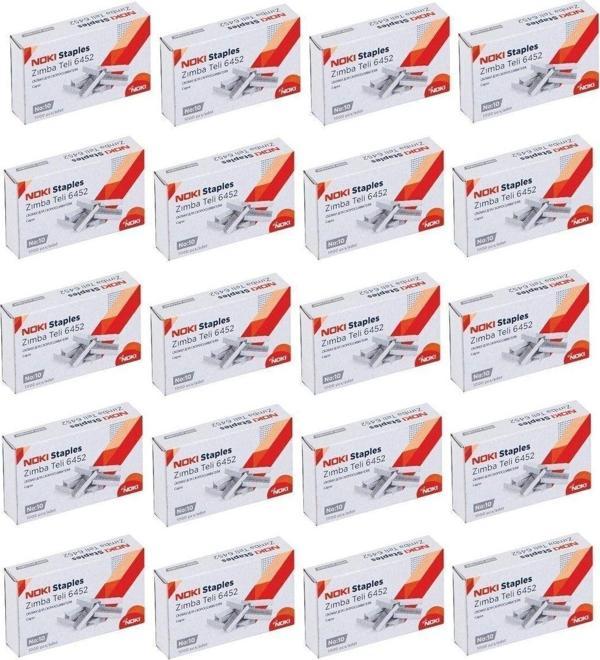 Küçük Beyaz Zımba Teli No:10 1000'li X 20 Paket - Image 1