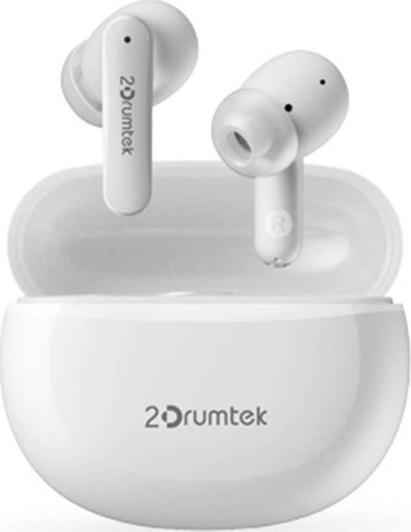 A4 Tech 2Drumtek B25 G.Whıte Tws Bt5.2-M.O.C.I Beyaz Bluetooth Kulaklık - Image 1