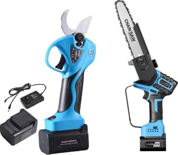 Suca SC 8611 + 5808 Akülü Budama Makası ve Testere - Image 1