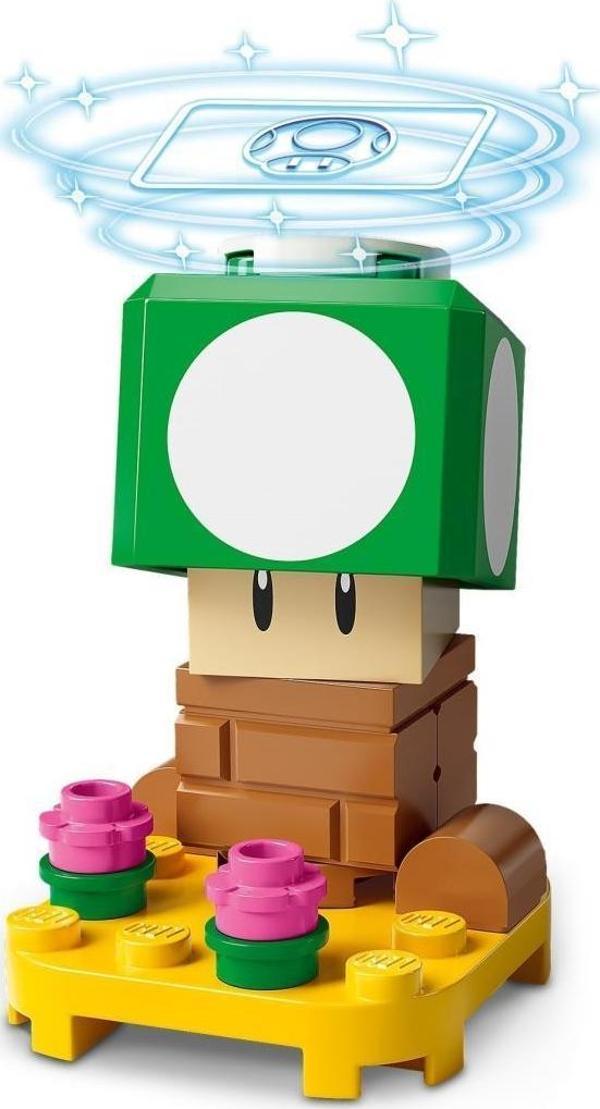 LEGO Super Mario 71394 Character Pack : 1.Up Mushroom +6 Yaş (1 Parça) - Image 1