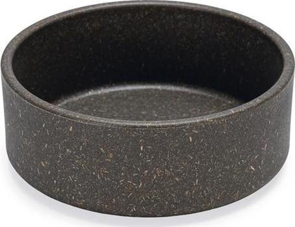 Beeztees DBL Köpek Mama Su Kabı, Bambu, Antrasit, 12cm, 300ml - Image 1