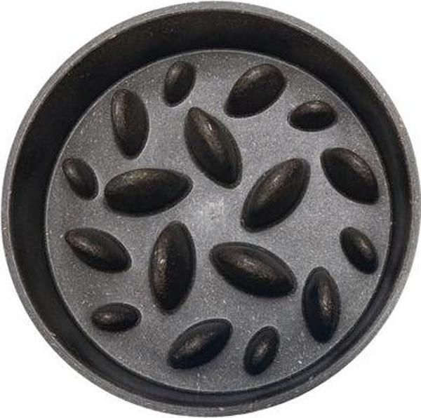 Beeztees DBL Köpek Yavaş Besleme Mama Kabı, Bambu, Antrasit, 17cm, 800ml - Image 1