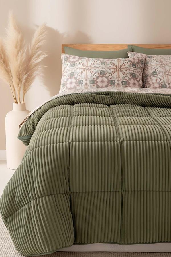 Etnik Saray Çift Kişilik Tresa Uyku & Çeyiz Seti - Image 1