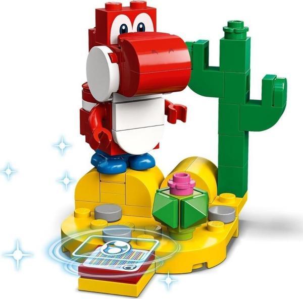 LEGO Super Mario 71410 Character Pack - Series 5 : 1.Red Yoshi +6 Yaş (1 Parça) - Image 1