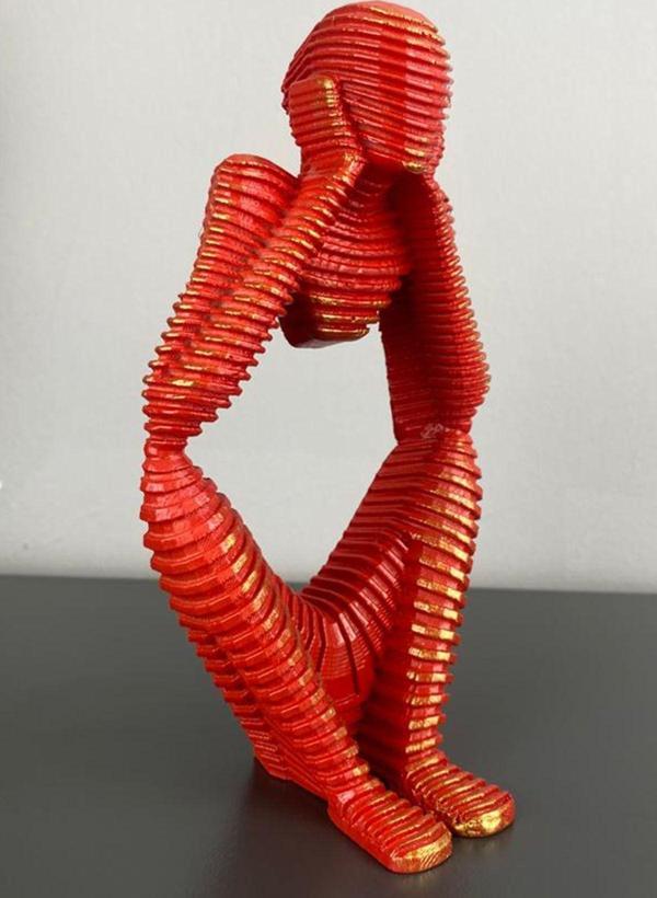 Dekora Thinker Temalı Tif Obje - Image 1