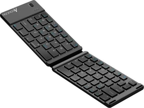 Acoucou Katlanabilir Bluetooth Klavye Siyah - Image 1