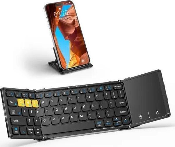 Artciety Katlanabilir Bluetooth Klavye Siyah - Image 1
