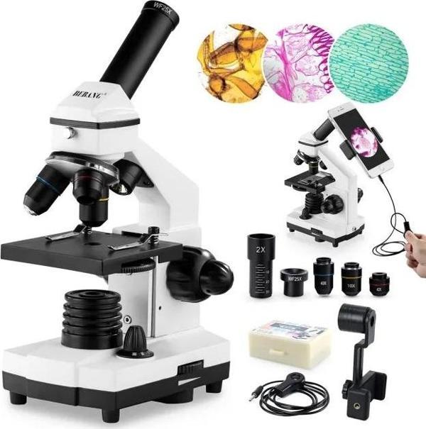 BEBANG Bileşik Mikroskop 100X-2000X Büyütme - Image 1