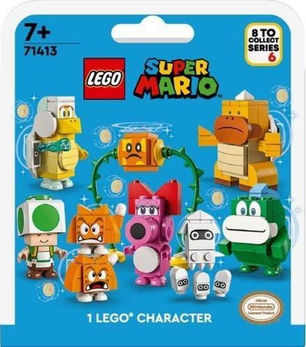 LEGO Super Mario 71413 Character Pack - Series 6 {Random box} (1 Adet) +7 Yaş (1 Parça) - Image 1