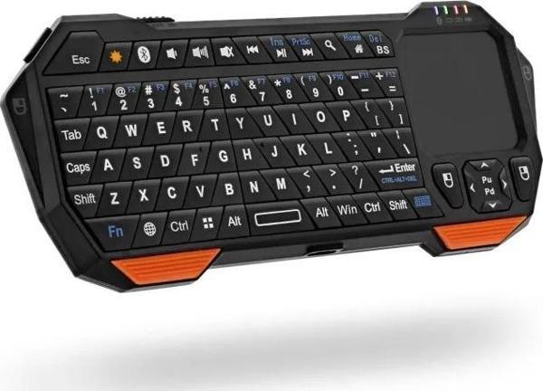 Fosmon Touchpadli Mini Bluetooth Klavye - Image 1