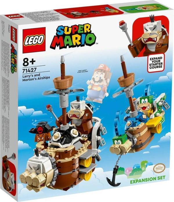 LEGO Super Mario 71427 Larry's and Morton's Airships +8 Yaş (1062 Parça) - Image 1