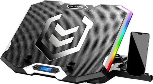 ICE COOREL Oyun Laptop Soğutucu - 27.9-43.9 cm 6 Fan - Image 1