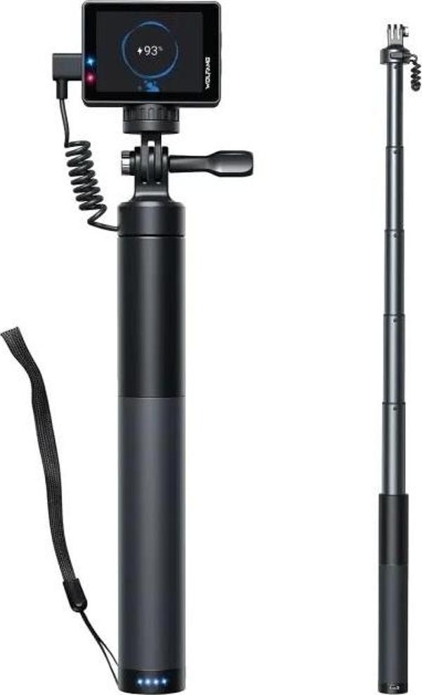 WOLFANG GB2200 Şarj Edilebilir Selfie Çubuğu - Image 1