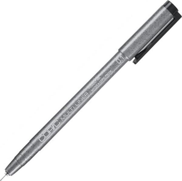 Copic Multiliner Classic Kalem 0.1mm Siyah 22 075 02 - Image 1