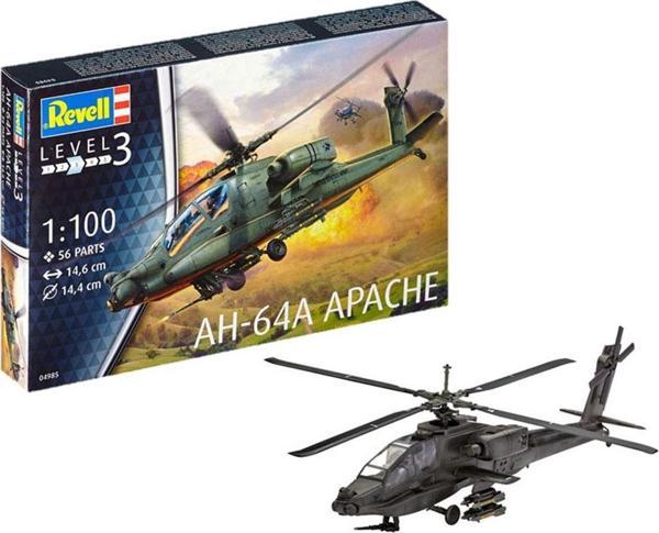 Revell Maket 1:110 AH-64A Apache 04985 - Image 1