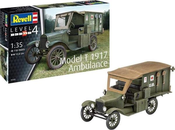 Revell Maket Model T 1917 Ambulance 03285 - Image 1