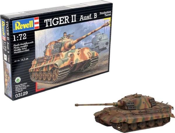 Revell Maket Seti 1:72 PZKPFW VI Königstiger 3129 - Image 1