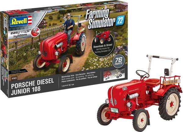 Revell Model Kit Porsche Junior Farming 07823 - Image 1