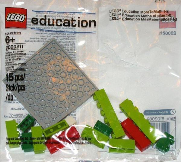 LEGO Education 2000211 MoreToMath Kit 1-2 Snake +6 Yaş (15 Parça) - Image 1