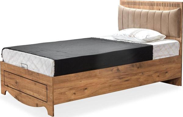 Bazalı Karyola, Papatya Baza Başlık Seti 90x190 Cm - Image 1