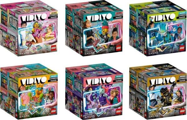 LEGO Vidiyo 43102 - 43103 - 43104 - 43105 - 43106 - 43107 BeatBox Set +7 Yaş (73 Parça) - Image 1