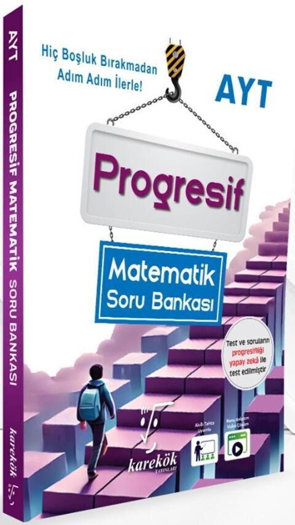 Karekök Yayınları AYT Progresif Matematik Soru Bankası - Karekök Eğitim Yayınları - Image 1