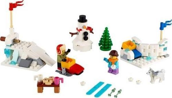 LEGO Seasonal 40424 Winter Snowball Fight +7 Yaş (149 Parça) - Image 1