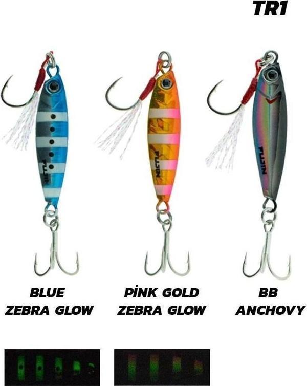 Fujin Jig-X Trio 3lü Micro Jig 5gr TR1 - Image 1