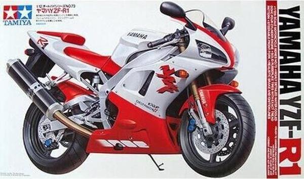 Yamaha YZF-R1 Motorbike 1:12 Plastique Model Motorsiklet Yapım Kiti  - Image 1