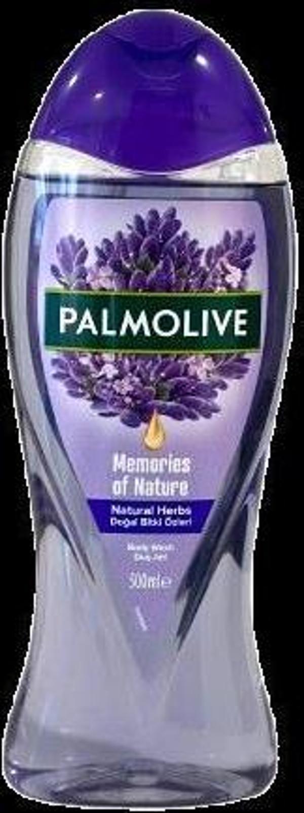 PALMOLIVE DUŞ JELI 500 ML MEMORY NATURAL HERBS  - Image 1