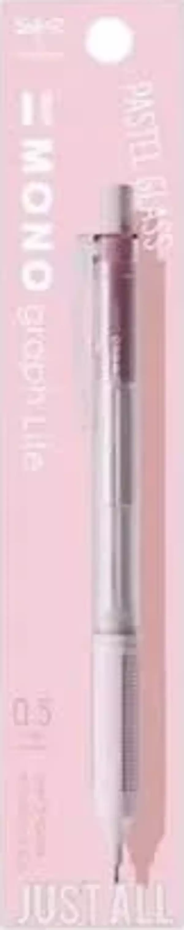 Tombow Mono Graph Lite Pastel Glass Color 0.5mm Mekanik Kurşun Kalem Cotton Bloom / MLG807LPK - Image 1