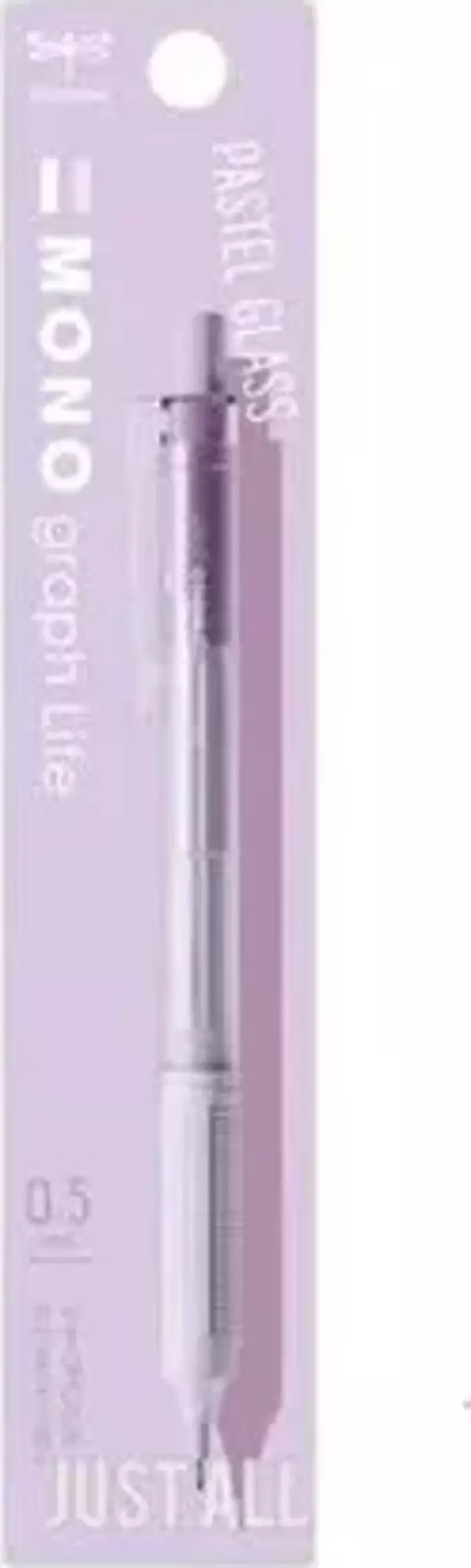 Tombow Mono Graph Lite Pastel Glass Color 0.5mm Mekanik Kurşun Kalem Lavender Mist / MLG907LPK - Image 1