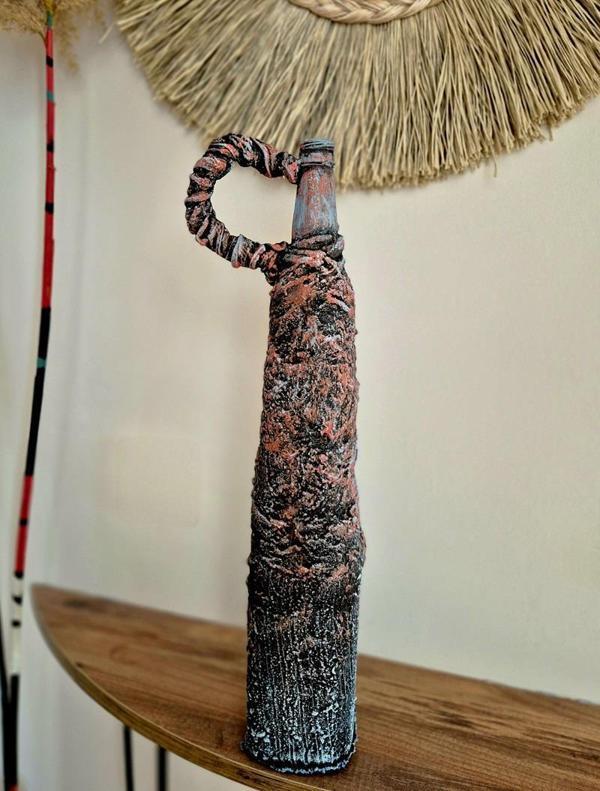 El Emeği Modern Vazo 51x16 cm - Image 1