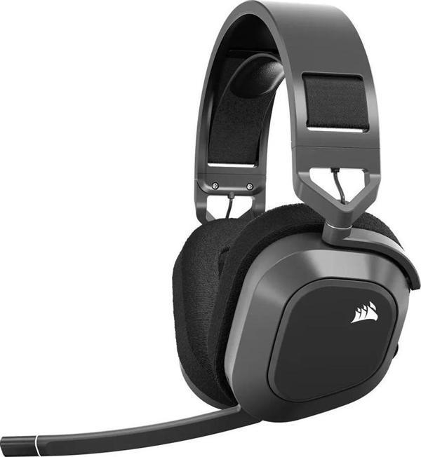 Corsair HS80 MAX Steel Gray 7.1 Surround Kablosuz Gaming Kulaklık (CA-9011295-EU) - Image 1