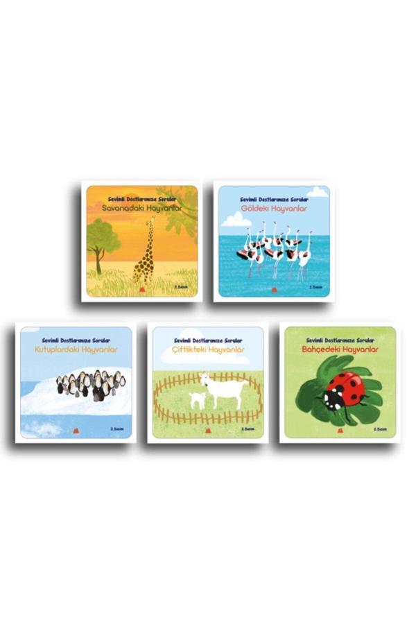 Kumdan Kale Yayınları Sevimli Dostlar Seti (2 Yaş ) 5 Kitap - Kumdan Kale - Image 1