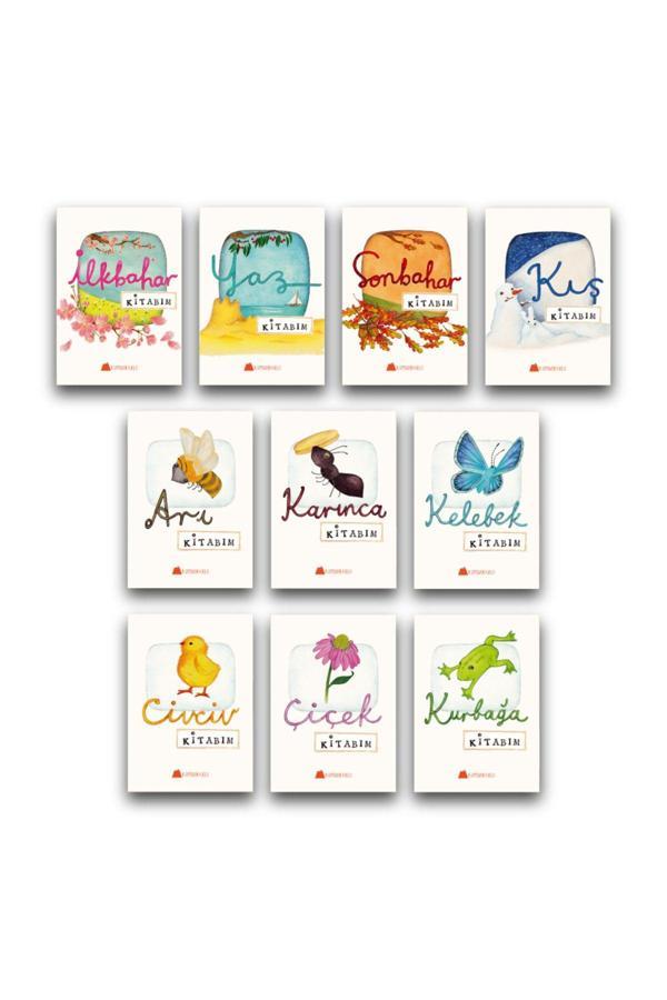 Kumdan Kale Yayınları Mevsimler Ve Doğa Seti (6 Ay-3 Yaş) 10 Kitap - Kumdan Kale - Image 1