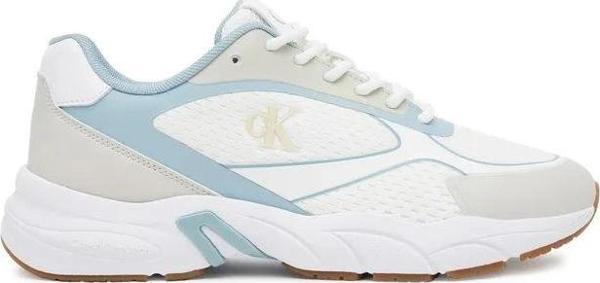 Calvin Klein  Kadın Beyaz  Retro Tenis Örgü Sneaker - Image 1
