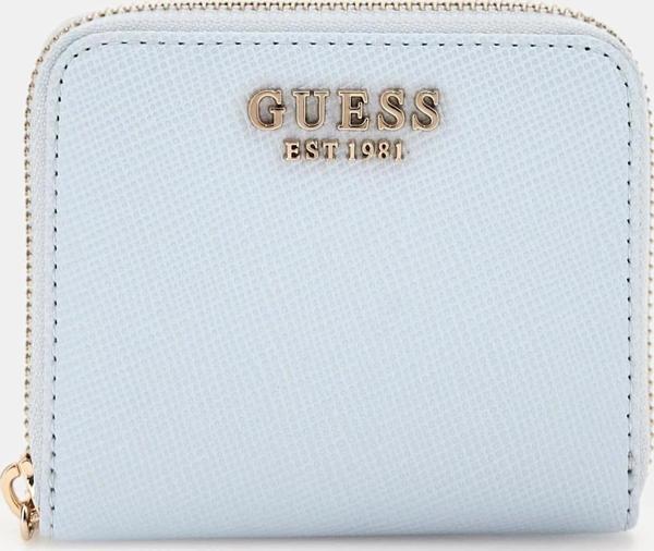 Guess Kadın Mavi Laurel Küçük Fermuarlı Cüzdan - Image 1