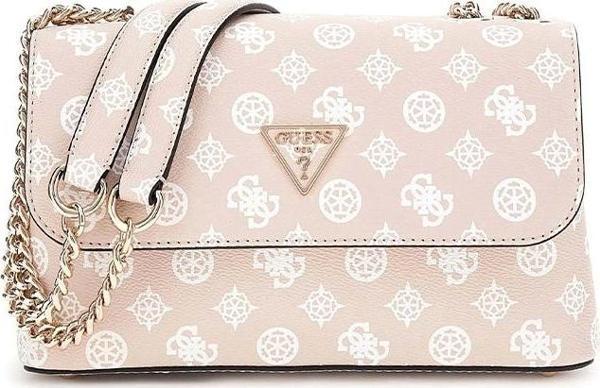 Guess Kadın Bej Eco Erica Dönüştürülebilir Flap Crossb - Image 1