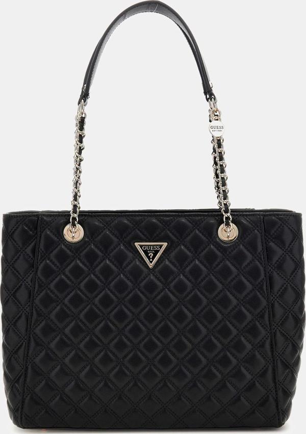 Guess Kadın Siyah Giully Büyük Tote Çanta - Image 1