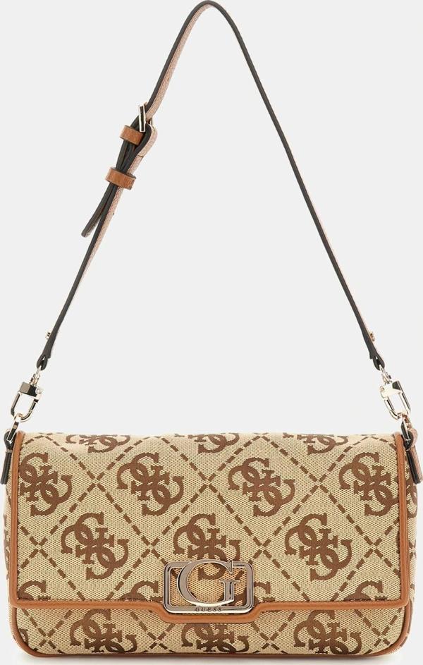 Guess Kadın Kahverengi Circe Flap Omuz Çantası - Image 1