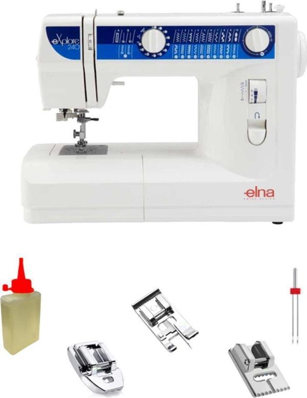 Elna 240 Dikiş Nakış Makinesi - Hediye Seti 3 - Image 1