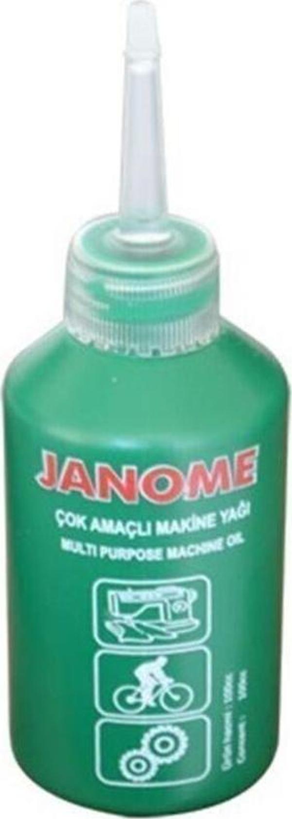 Janome Dikiş Makinesi Yağı (Çok Amaçlı Makine Yağı) 100 Cc - Image 1