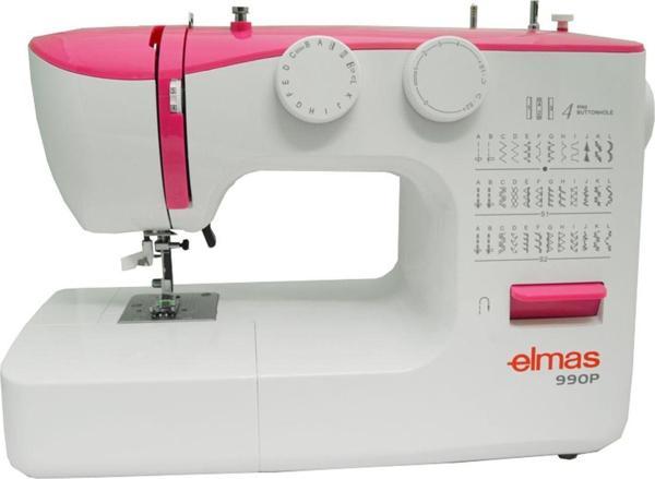 Elmas 990P Dikiş Makinesi (Uzatma Tabla Hediyeli) - Pembe - Image 1