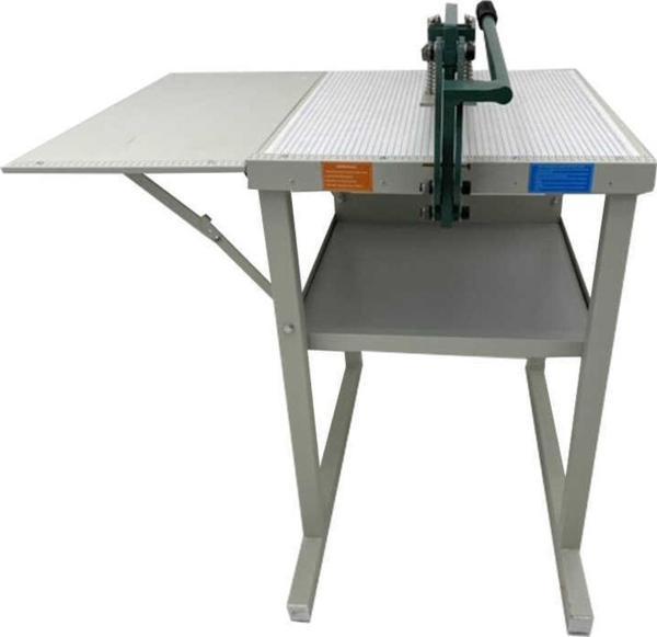Kingstar Kartela Kesme Makinesi Zikzag Kesme Sürfile Kesme Kumaş Kesim Makinesi 60 Cm Bıçak Boyu - Image 1