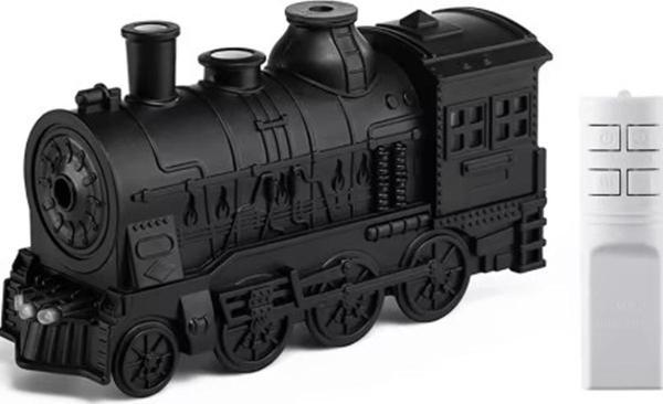 Tren Şeklinde Buharlı Oda Hava Nemlendirici Işık Buhar Makinesi Kumandalı - Image 1