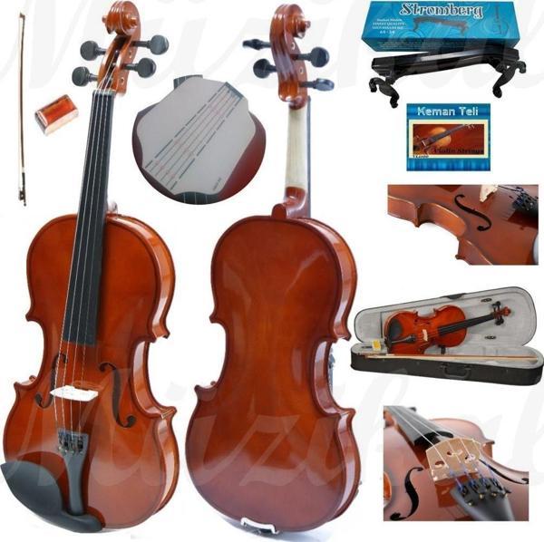 STROMBERG 4/4 PARLAK ÖĞRENCİ KEMANI FULL SET - Image 1