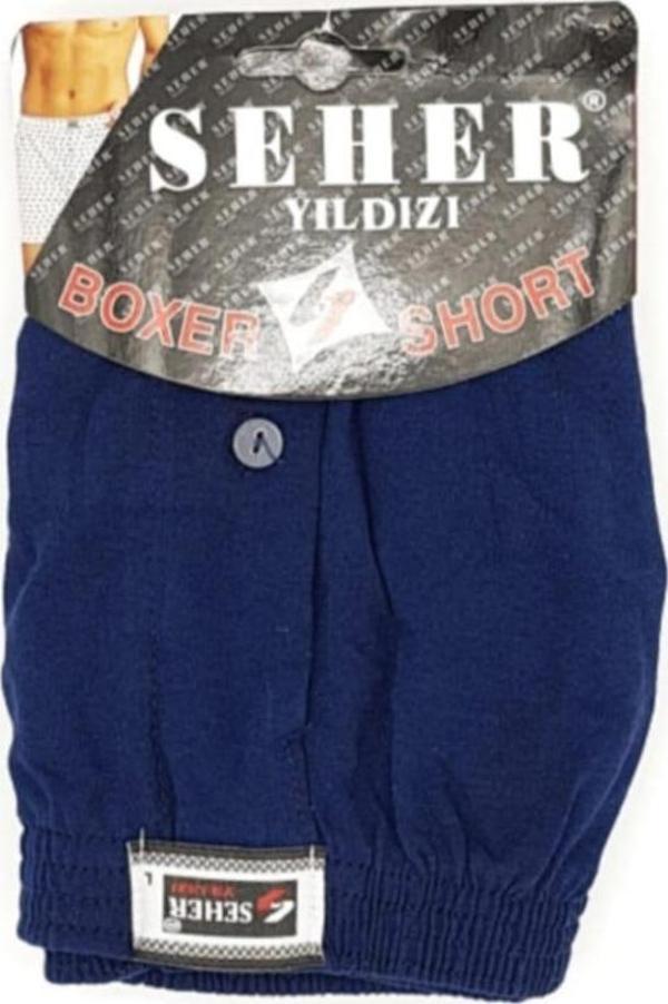 SEHER YILDIZI 0008 ERKEK DÜZ BOXER TEKLİ - Image 1
