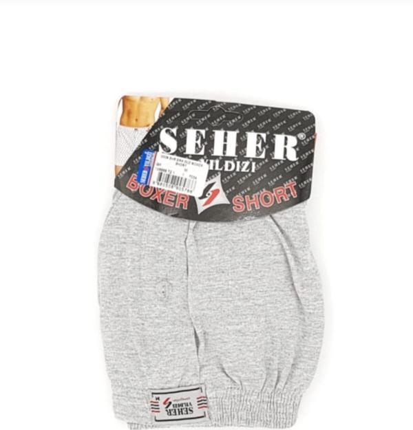 SEHER YILDIZI 0008 ERKEK DÜZ BOXER TEKLİ - Image 1